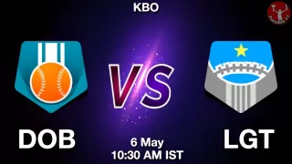 DOB vs LGT Baseball Match Previews