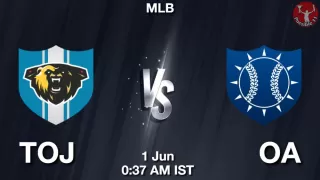 TOJ vs OA Baseball Match Previews