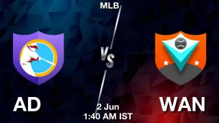 AD vs WAN Baseball Match Previews
