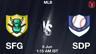 SFG vs SDP Baseball Match Previews