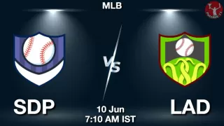 SDP vs LAD Baseball Match Previews