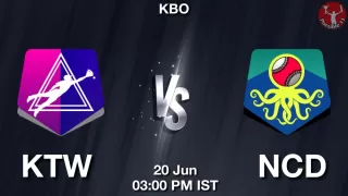 KTW vs NCD Baseball Match Previews