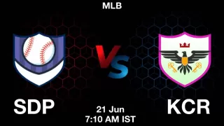 SDP vs KCR Baseball Match Previews