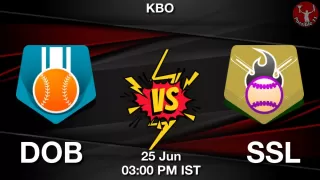 DOB vs SSL Baseball Match Previews