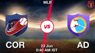 COR vs AD Baseball Match Previews