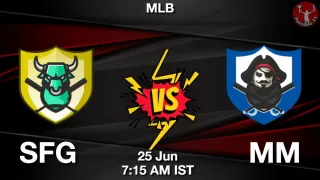 SFG vs MM Baseball Match Previews