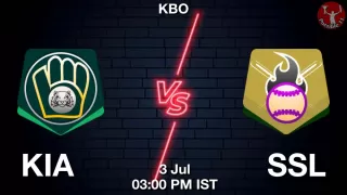KIA vs SSL Baseball Match Previews