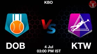 DOB vs KTW Baseball Match Previews