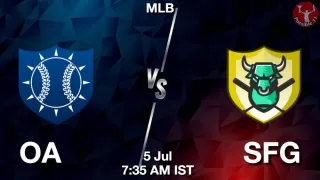 OA vs SFG Baseball Match Previews