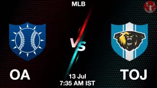 OA vs TOJ Baseball Match Previews