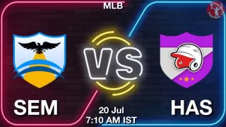 SEM vs HAS Baseball Match Previews