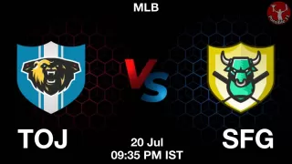 TOJ vs SFG Baseball Match Previews