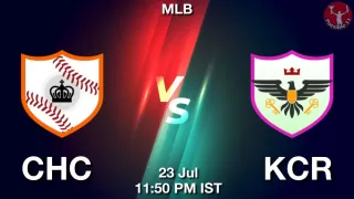 CHC vs KCR Baseball Match Previews