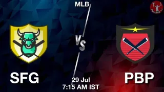 SFG vs PBP Baseball Match Previews