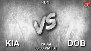 KIA vs DOB Baseball Match Previews