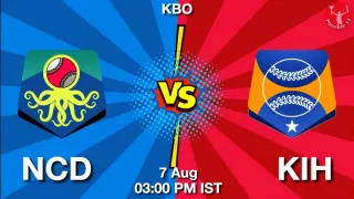 NCD vs KIH Baseball Match Previews
