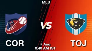 COR vs TOJ Baseball Match Previews