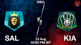 SAL vs KIA Baseball Match Previews