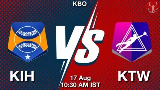 KIH vs KTW Baseball Match Previews