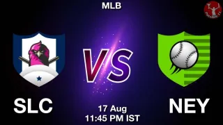 SLC vs NEY Baseball Match Previews