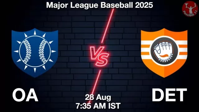 OA vs DET ड्रीम11 भविष्यवाणी, फैंटेसी क्रिकेट टीम - 28 अगस्त 2025