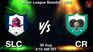 SLC vs CR Baseball Match Previews