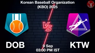 DOB vs KTW Baseball Match Previews