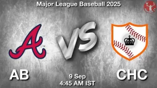 AB vs CHC Baseball Match Previews