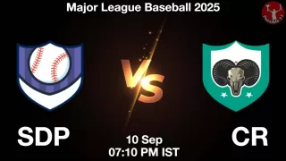 SDP vs CR Baseball Match Previews