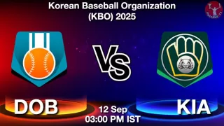 DOB vs KIA Baseball Match Previews