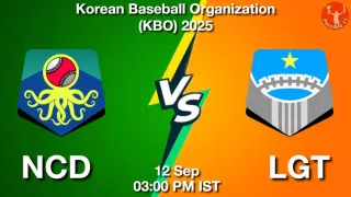 NCD vs LGT Baseball Match Previews