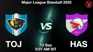 TOJ vs HAS Baseball Match Previews