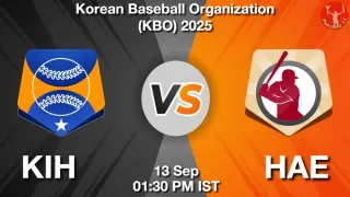 KIH vs HAE Baseball Match Previews