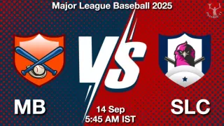 MB vs SLC Baseball Match Previews