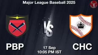 PBP vs CHC Baseball Match Previews