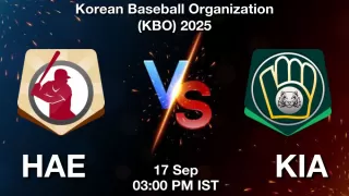HAE vs KIA Baseball Match Previews
