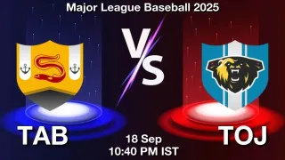 TAB vs TOJ Baseball Match Previews
