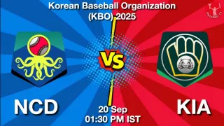 NCD vs KIA Baseball Match Previews