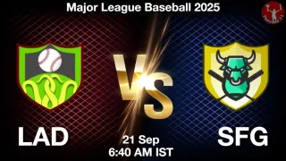 LAD vs SFG Baseball Match Previews