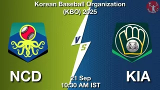 NCD vs KIA Baseball Match Previews