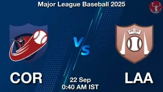 COR vs LAA Baseball Match Previews