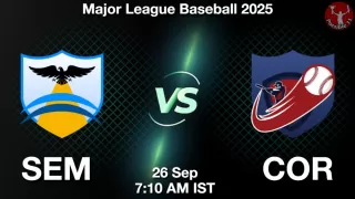 SEM vs COR Baseball Match Previews