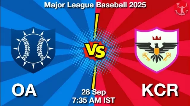 OA vs KCR ड्रीम11 भविष्यवाणी, फैंटेसी क्रिकेट टीम - 28 सितम्बर 2025