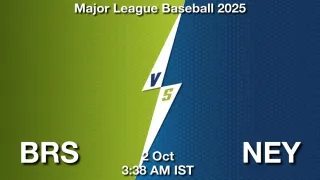 BRS vs NEY Baseball Match Previews