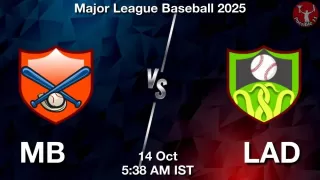 MB vs LAD Baseball Match Previews