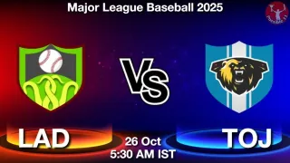 LAD vs TOJ Baseball Match Previews