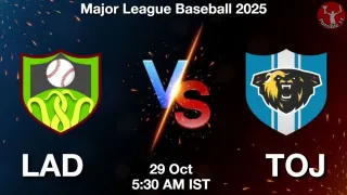 LAD vs TOJ Baseball Match Previews