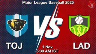 TOJ vs LAD Baseball Match Previews