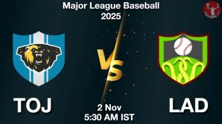 TOJ vs LAD Baseball Match Previews