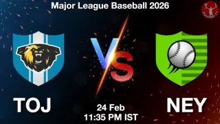TOJ vs NEY Baseball Match Previews